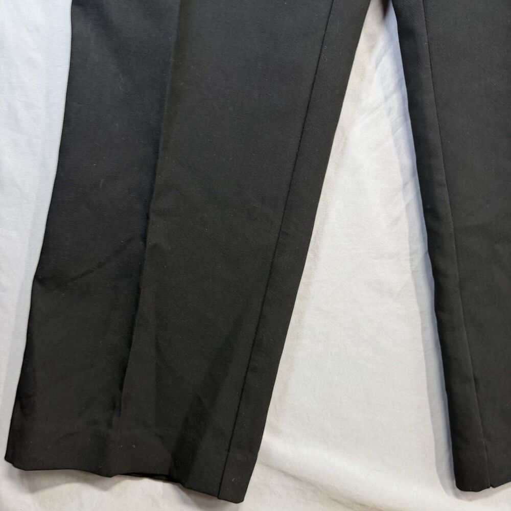 H&M MAMA Black Straight Leg Maternity Pants Over-The-Bump Band Size Medium - Picture 4 of 11